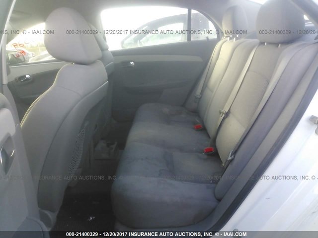 1G1ZC5EU9BF110433 - 2011 CHEVROLET MALIBU 1LT 白色 照片 8