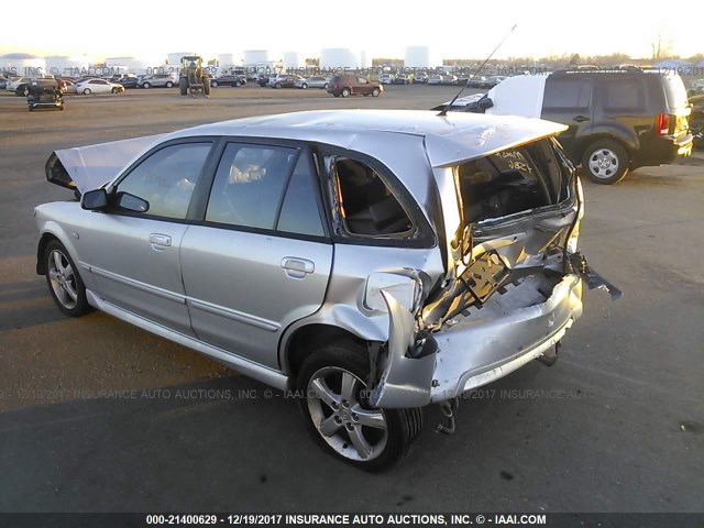 JM1BJ245331191564 - 2003 MAZDA PROTEGE PR5 银色 照片 3