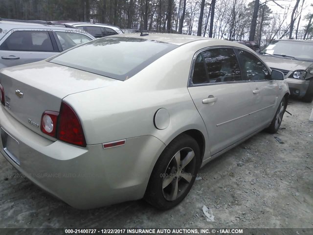 1G1ZF57539F206369 - 2009 CHEVROLET MALIBU HYBRID CREAM photo 4