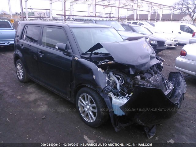 JTLKE50E991092482 - 2009 TOYOTA SCION XB BLACK photo 1