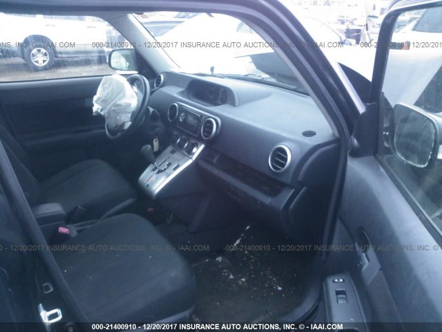 JTLKE50E991092482 - 2009 TOYOTA SCION XB BLACK photo 5