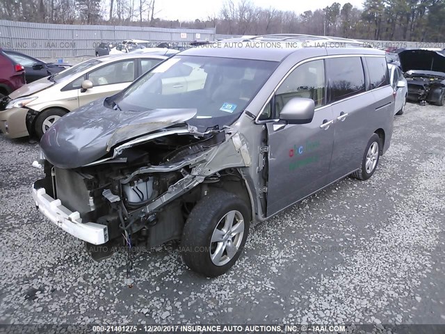 JN8AE2KP0C9047626 - 2012 NISSAN QUEST S/SV/SL/LE TAN photo 2