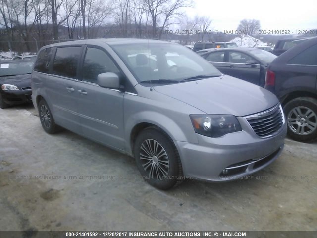 2C4RC1HG3ER132611 - 2014 CHRYSLER TOWN & COUNTRY S GRAY photo 1