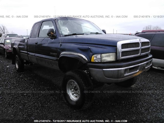 3B7KF23661G821930 - 2001 DODGE RAM 2500 BLUE photo 1