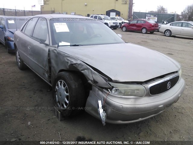 2G4WS52J831198340 - 2003 BUICK CENTURY CUSTOM TAN photo 1