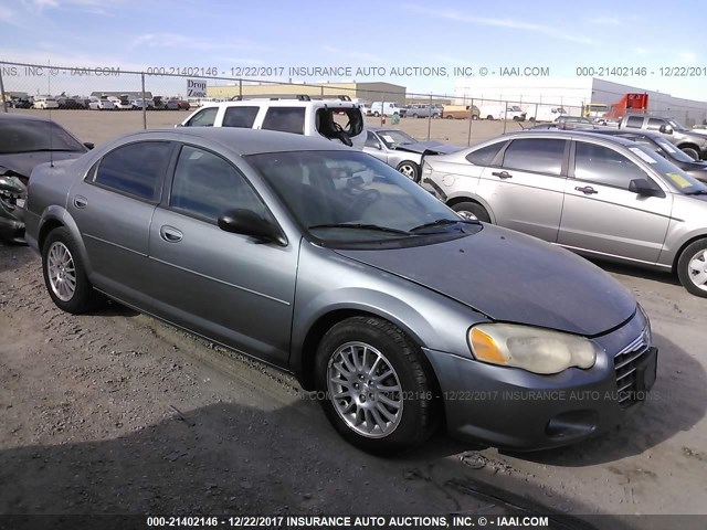 1C3EL56R86N173135 - 2006 CHRYSLER SEBRING TOURING TEAL photo 1