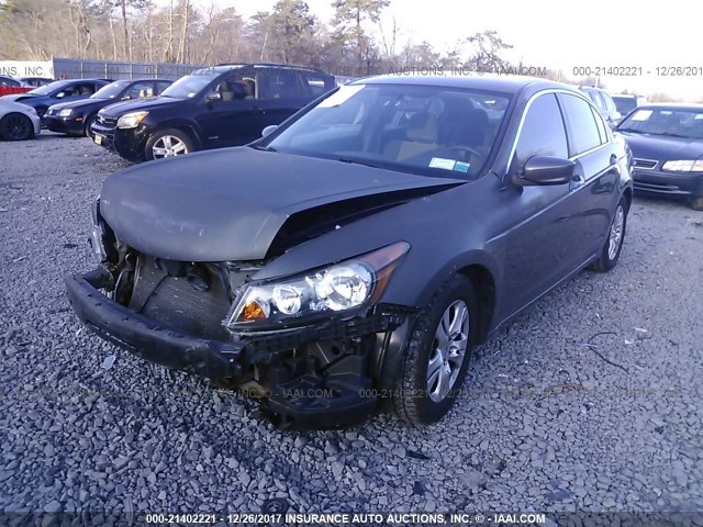 1HGCP26498A049848 - 2008 HONDA ACCORD LXP GRAY photo 2