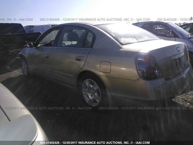 1N4AL11D02C106264 - 2002 NISSAN ALTIMA S/SL GOLD photo 3