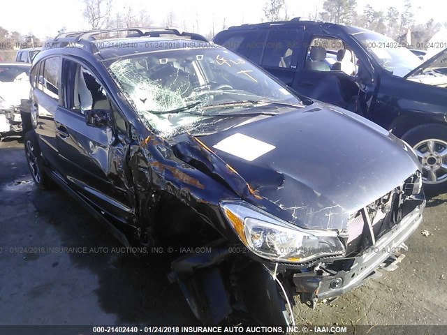 JF2GPADC3GH328871 - 2016 SUBARU CROSSTREK PREMIUM ნაცრისფერი ფოტო 1