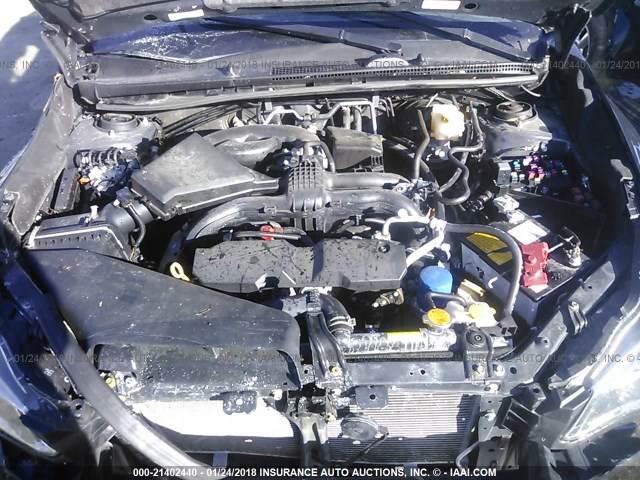 JF2GPADC3GH328871 - 2016 SUBARU CROSSTREK PREMIUM ნაცრისფერი ფოტო 10