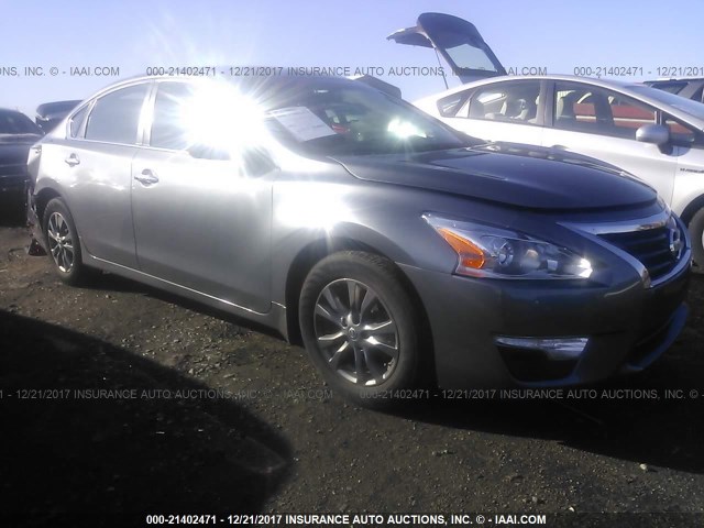 1N4AL3AP5FC495382 - 2015 NISSAN ALTIMA 2.5/S/SV/SL GRAY photo 1