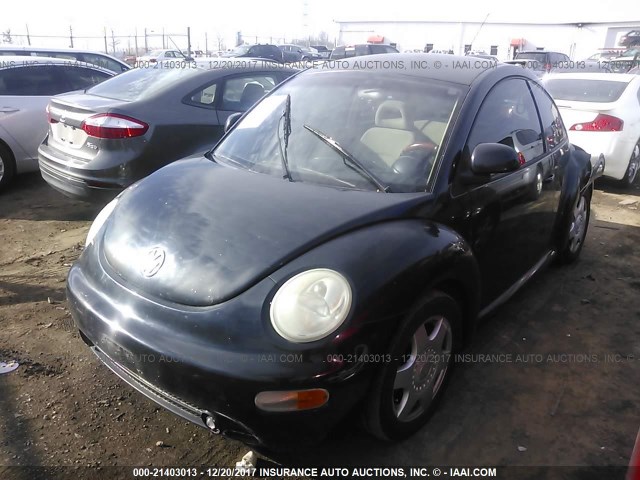 3VWBB61C0WM006477 - 1998 VOLKSWAGEN NEW BEETLE 黑色 照片 2