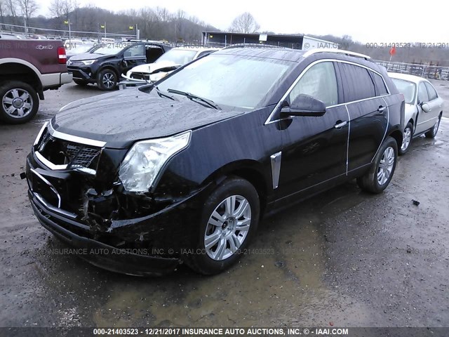 3GYFNBE33FS560875 - 2015 CADILLAC SRX LUXURY COLLECTION BLACK photo 2