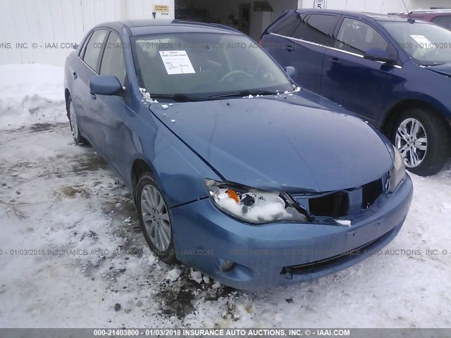 JF1GE61658H514578 - 2008 SUBARU IMPREZA 2.5I BLUE photo 6