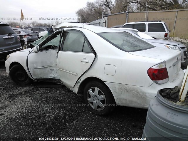 4T1BE32K65U002292 - 2005 TOYOTA CAMRY LE/XLE/SE 白色 照片 3