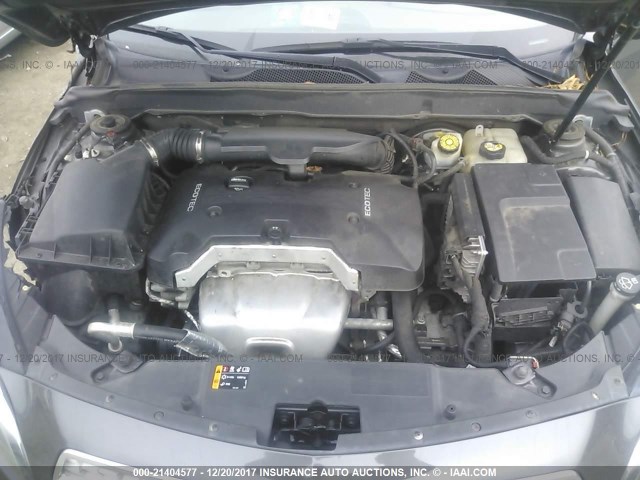 1G11H5SA0DF256019 - 2013 CHEVROLET MALIBU LTZ GRAY photo 10