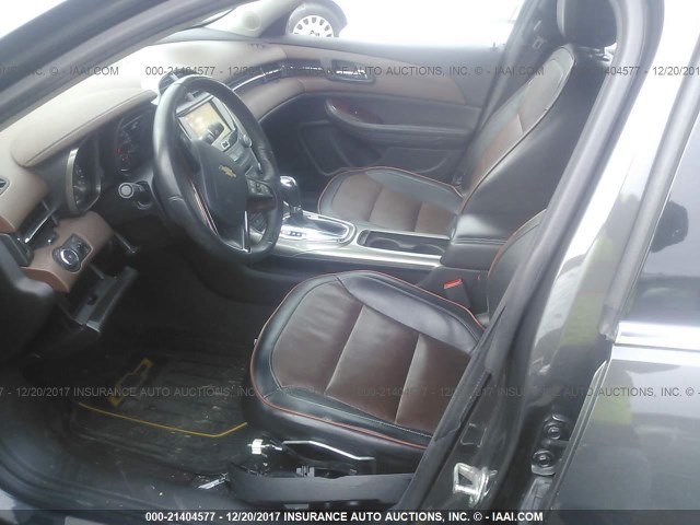 1G11H5SA0DF256019 - 2013 CHEVROLET MALIBU LTZ GRAY photo 5