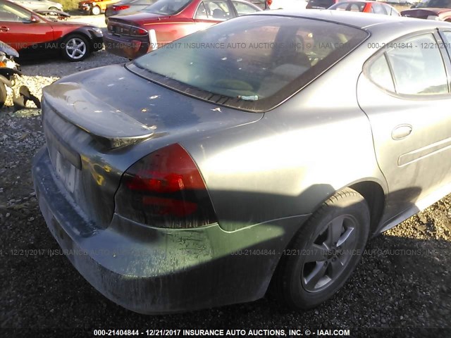 2G2WP522051312742 - 2005 PONTIAC GRAND PRIX GRAY photo 4