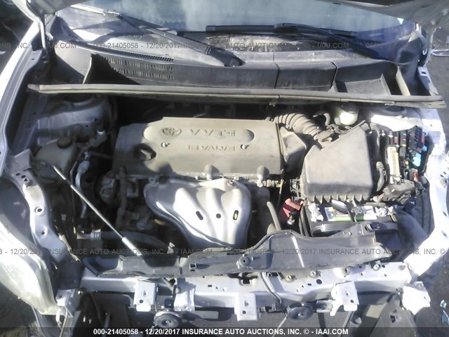 JTLZE4FE8B1128264 - 2011 TOYOTA SCION XB ვერცხლისფერი ფოტო 10