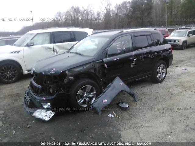 1C4NJCEB4CD626873 - 2012 JEEP COMPASS LATITUDE 黑色 照片 2