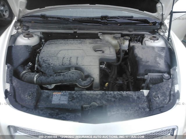 1G1ZE5EB5AF238191 - 2010 CHEVROLET MALIBU LTZ 奶油色 照片 10