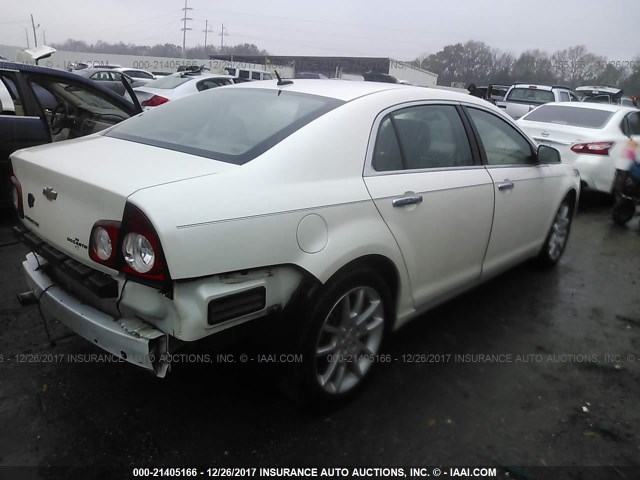 1G1ZE5EB5AF238191 - 2010 CHEVROLET MALIBU LTZ 奶油色 照片 4