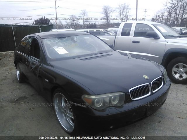 WBAGN63574DS54374 - 2004 BMW 745 LI BLACK photo 6