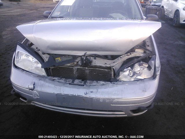 1FAFP34N67W255911 - 2007 FORD FOCUS ZX4/S/SE/SES 银色 照片 6