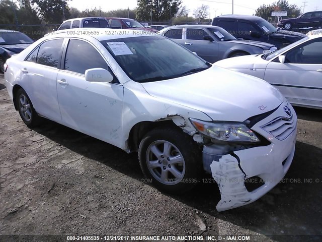 4T1BK3EK8AU603413 - 2010 TOYOTA CAMRY SE/LE/XLE WHITE photo 1