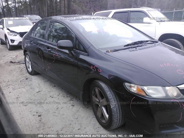 19XFA1F6XBE037804 - 2011 HONDA CIVIC LX-S 黑色 照片 1