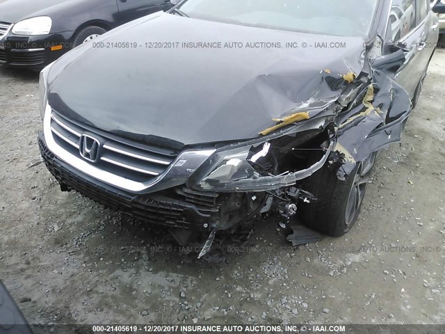 1HGCR2F59EA046494 - 2014 HONDA ACCORD SPORT BLACK photo 6