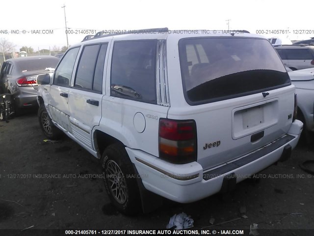 1J4GZ78Y6SC582480 - 1995 JEEP GRAND CHEROKEE LIMITED/ORVIS WHITE photo 3