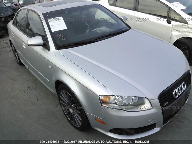 WAUEH78E77A174690 - 2007 AUDI A4 S-LINE 3.2 QUATTRO SILVER photo 1