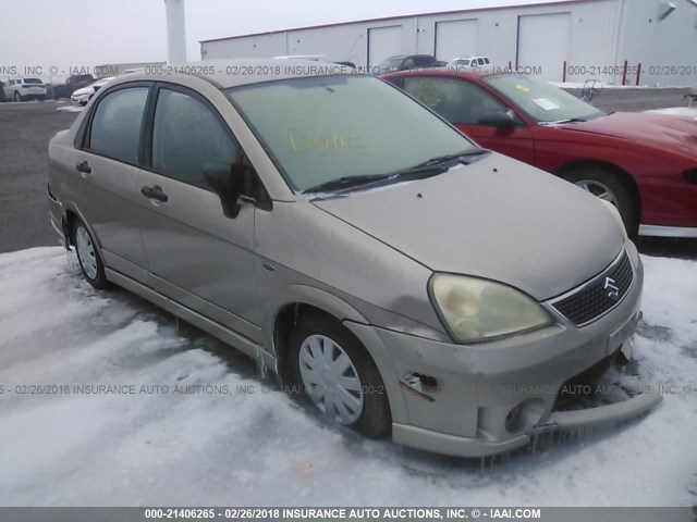 JS2RB62S265300143 - 2006 SUZUKI AERIO TAN photo 1