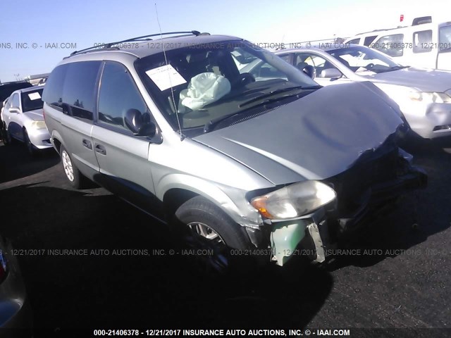 1D4GP24R04B515611 - 2004 DODGE GRAND CARAVAN SE GRAY photo 1