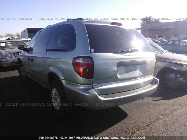 1D4GP24R04B515611 - 2004 DODGE GRAND CARAVAN SE GRAY photo 3