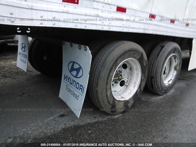 3H3V532C2HT418027 - 2017 HYUNDAI STEEL INDUSTRIES DRY VAN  WHITE photo 5