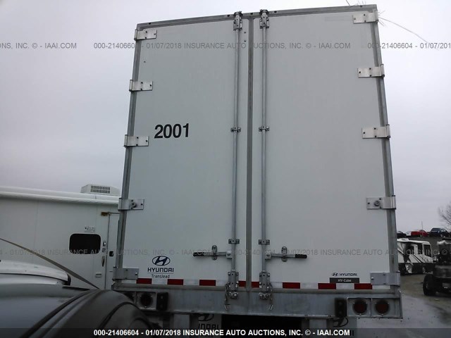3H3V532C2HT418027 - 2017 HYUNDAI STEEL INDUSTRIES DRY VAN  WHITE photo 8