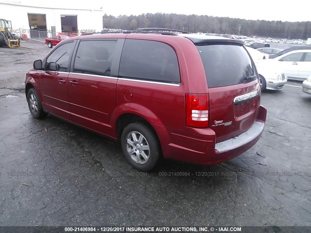 2A8HR54P48R103963 - 2008 CHRYSLER TOWN & COUNTRY TOURING BURGUNDY photo 3