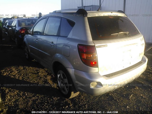 5Y2SL63815Z430532 - 2005 PONTIAC VIBE SILVER photo 3