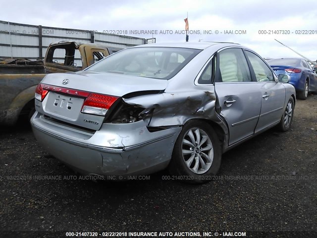 KMHFC46F16A048948 - 2006 HYUNDAI AZERA SE/LIMITED SILVER photo 6