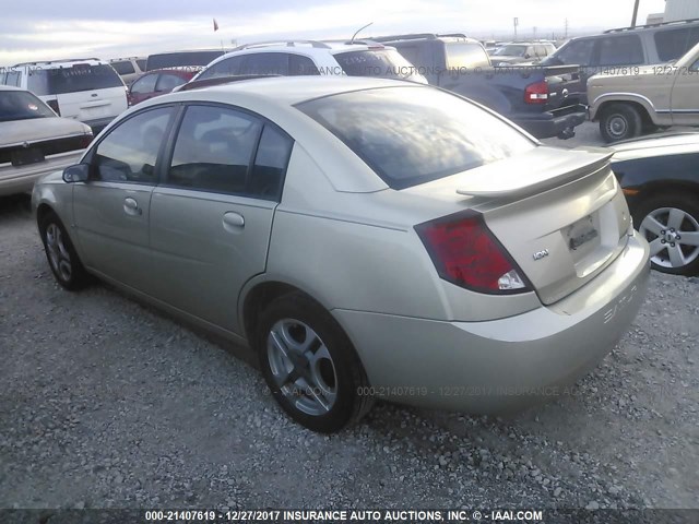 1G8AK54F14Z129273 - 2004 SATURN ION LEVEL 3 TAN photo 3