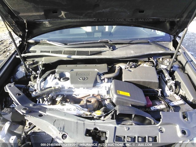 4T1BF1FK4EU422645 - 2014 TOYOTA CAMRY L/SE/LE/XLE 黑色 照片 10