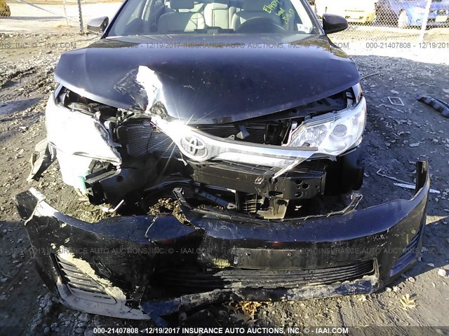 4T1BF1FK4EU422645 - 2014 TOYOTA CAMRY L/SE/LE/XLE 黑色 照片 6
