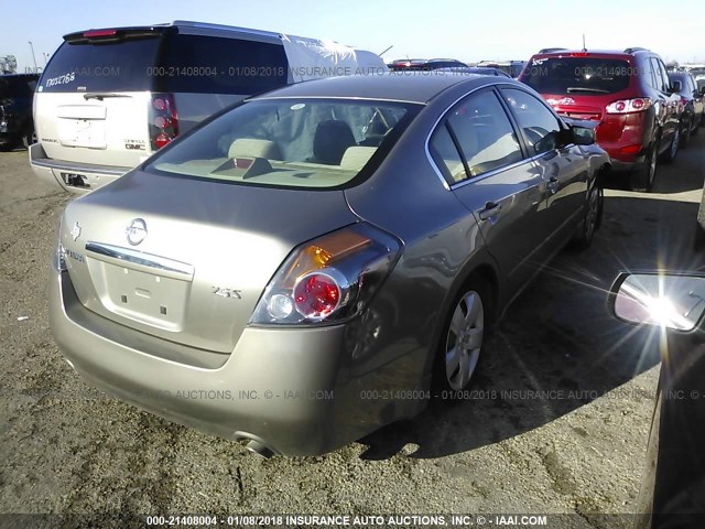 1N4AL21E28C200668 - 2008 NISSAN ALTIMA 2.5/2.5S TAN photo 4