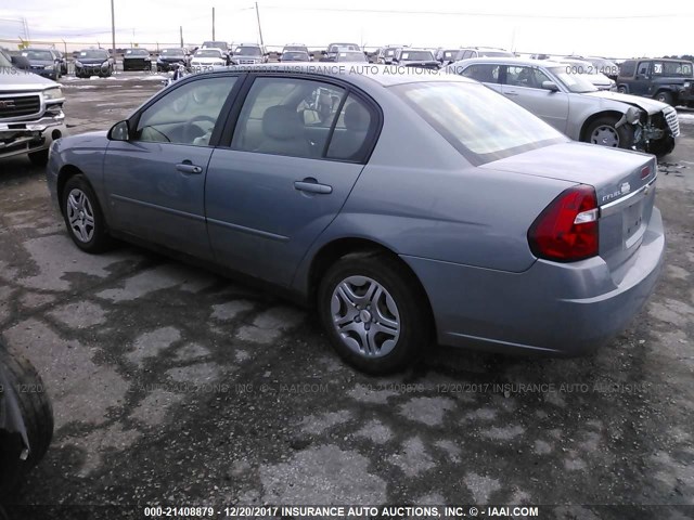 1G1ZS58F27F186647 - 2007 CHEVROLET MALIBU LS 蓝色 照片 3