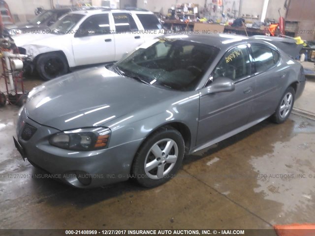 2G2WP552X71176182 - 2007 PONTIAC GRAND PRIX GRAY photo 2