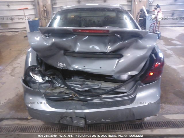 2G2WP552X71176182 - 2007 PONTIAC GRAND PRIX GRAY photo 6