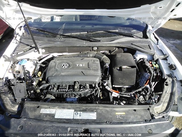 1VWDT7A39HC012343 - 2017 VOLKSWAGEN PASSAT R-LINE Ağ foto 10