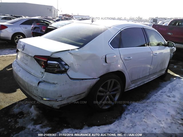 1VWDT7A39HC012343 - 2017 VOLKSWAGEN PASSAT R-LINE Ağ foto 4
